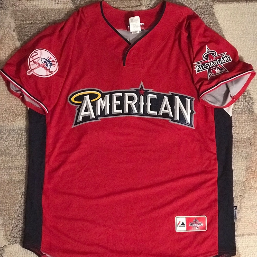 2010 Allstar Game practice jersey Robinson Cano